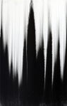 John Stewart Mill -Über die Freiheit, 2012 100cm x 64cm Asche, Ruß und Acryl auf Papier